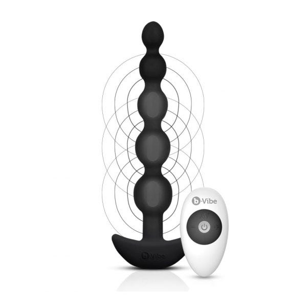 b-Vibe Cinco Rechargeable Remote Control Anal Beads