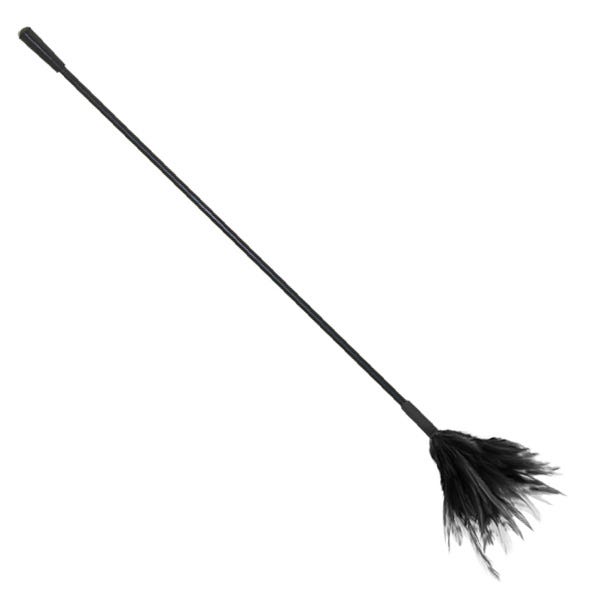 Love In Leather Crop with Feather Tickler