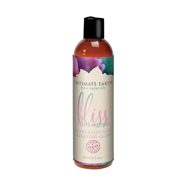 Intimate Earth Bliss Anal Relaxing Water Based Glide Lubricant 60ml