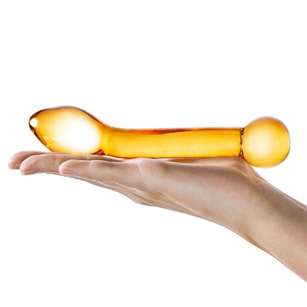 Glas 7in Honey Dripper Glass Anal Slider