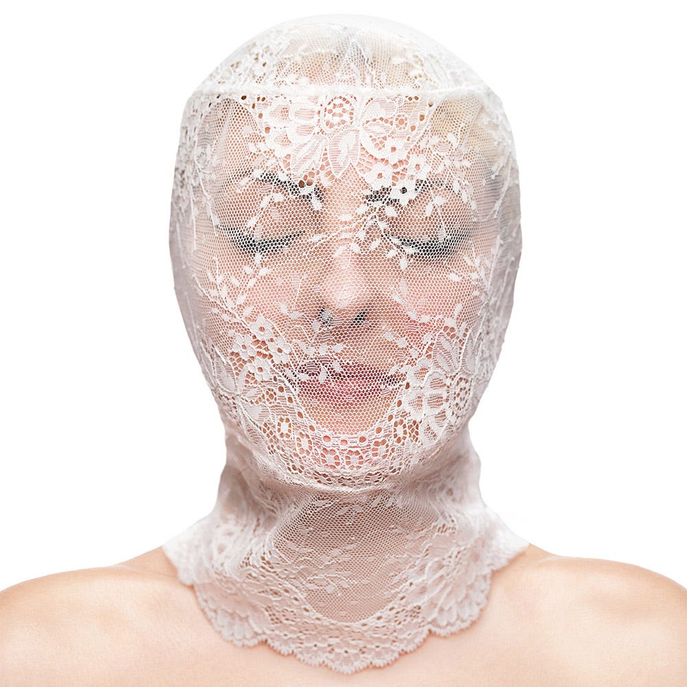 Fetish & Fashion Lace Hood