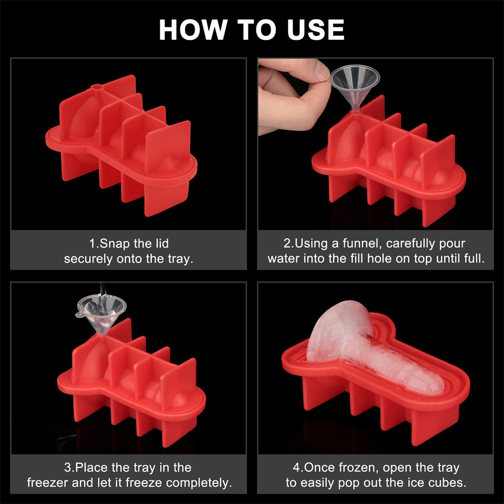 Lovetoy Mini Penis Silicone Ice Tray