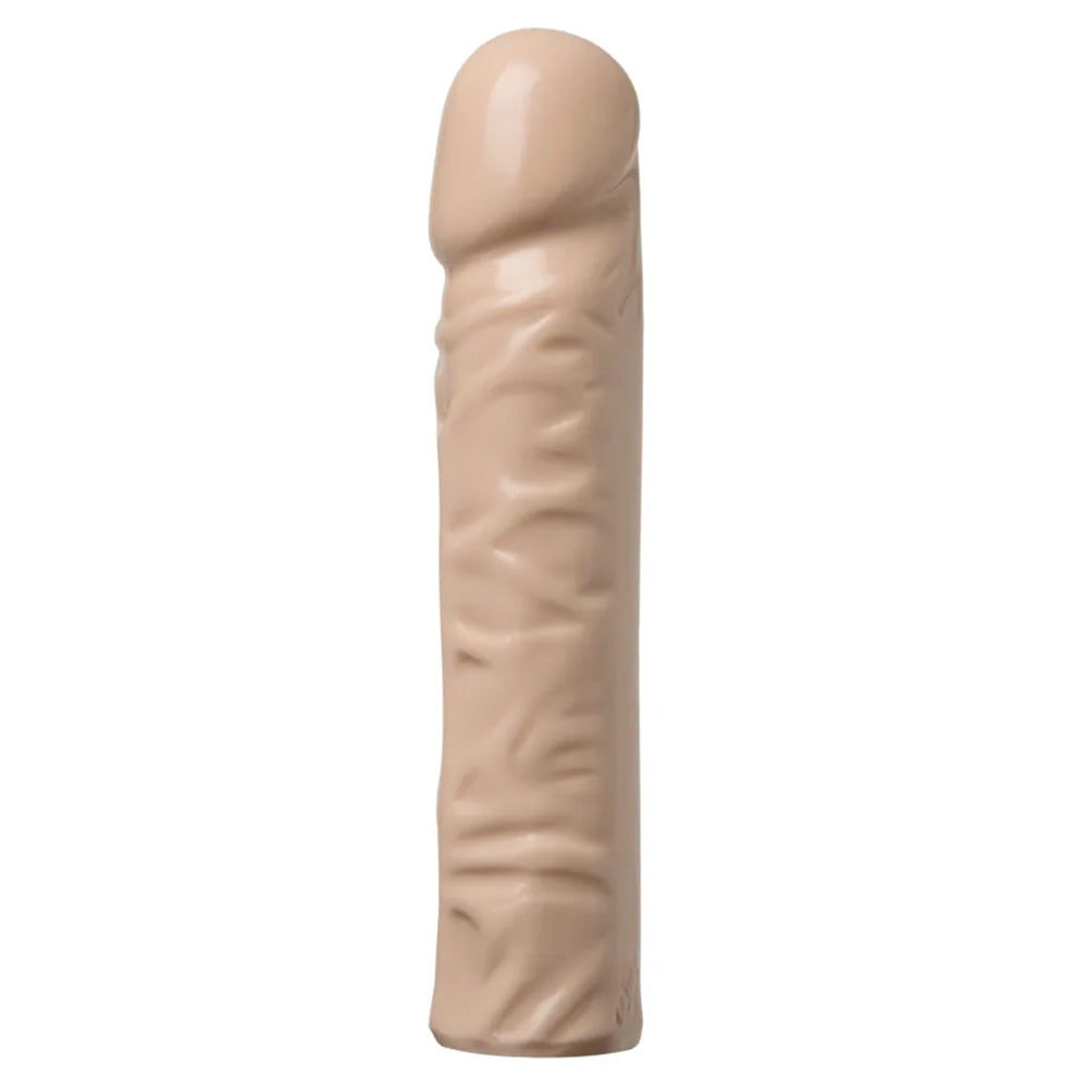 Doc Johnson Vac-U-Lock 8 inch Classic Dong Attachment Vanilla
