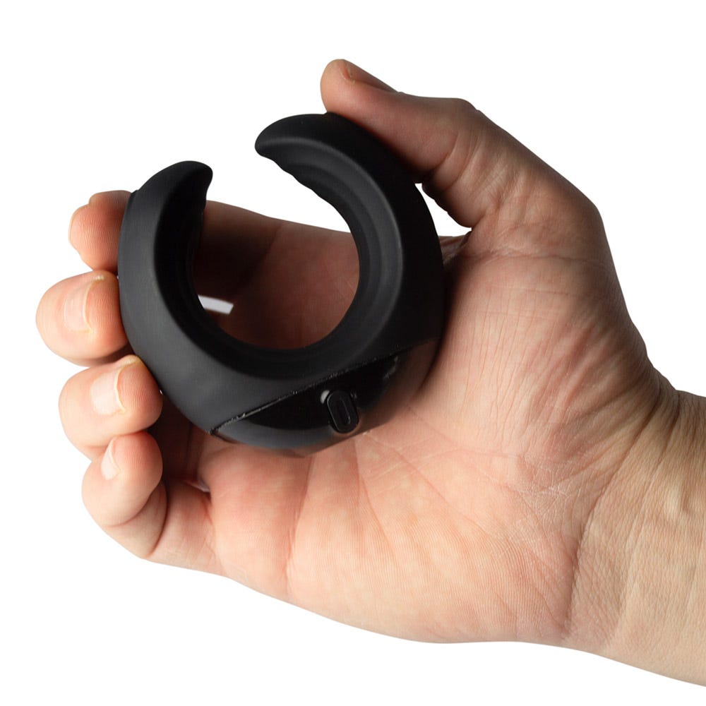 Rocks Off Echo Rechargeable Vibrating C-Shaped Masturbator