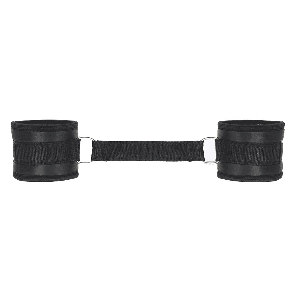 Love in Leather Satin Wrist Restraints