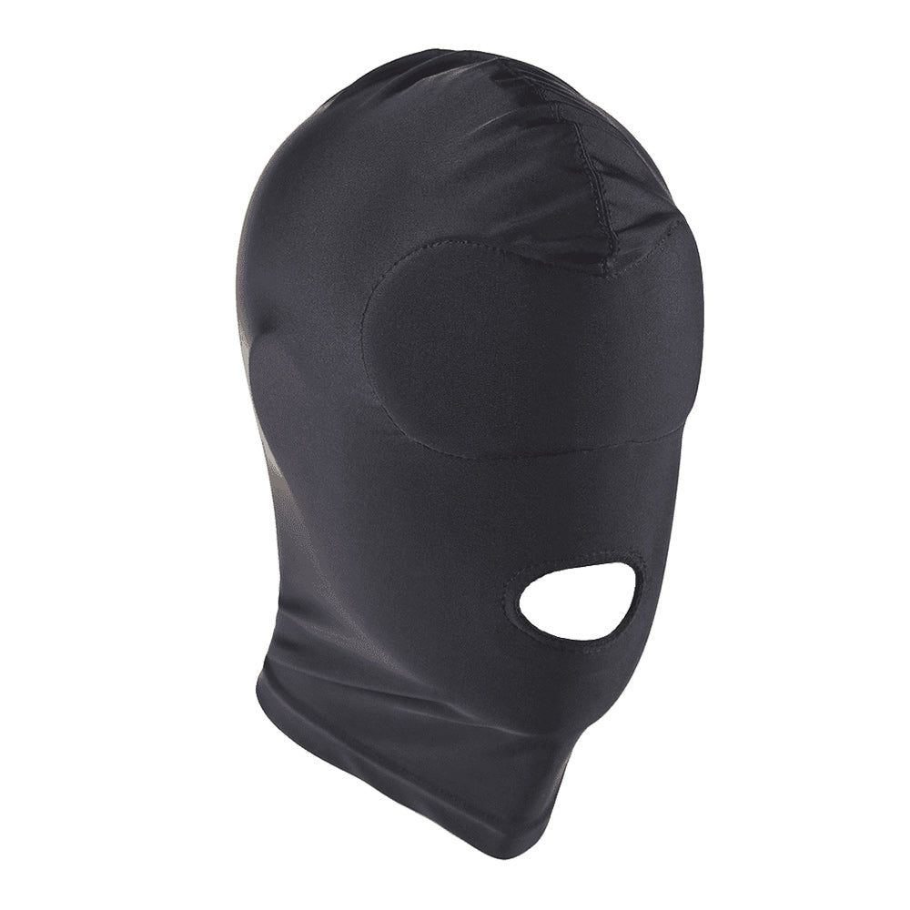 Love in Leather Lycra Closed Eye Open Mouth Hood