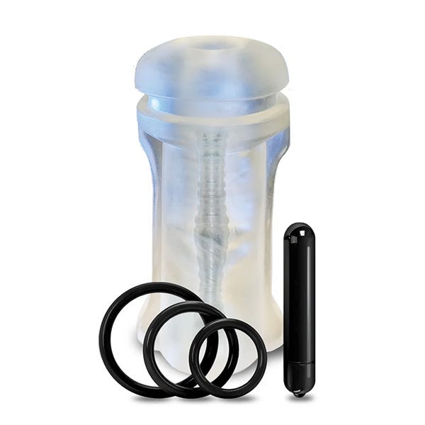 Happy Ending Hand Cuff Vibrating Stroker Pack
