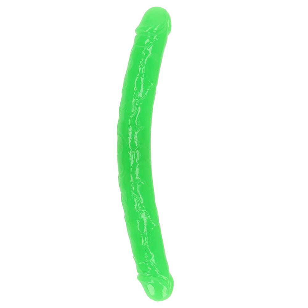 Realrock 15 inch Glow In The Dark Double Ended Dildo