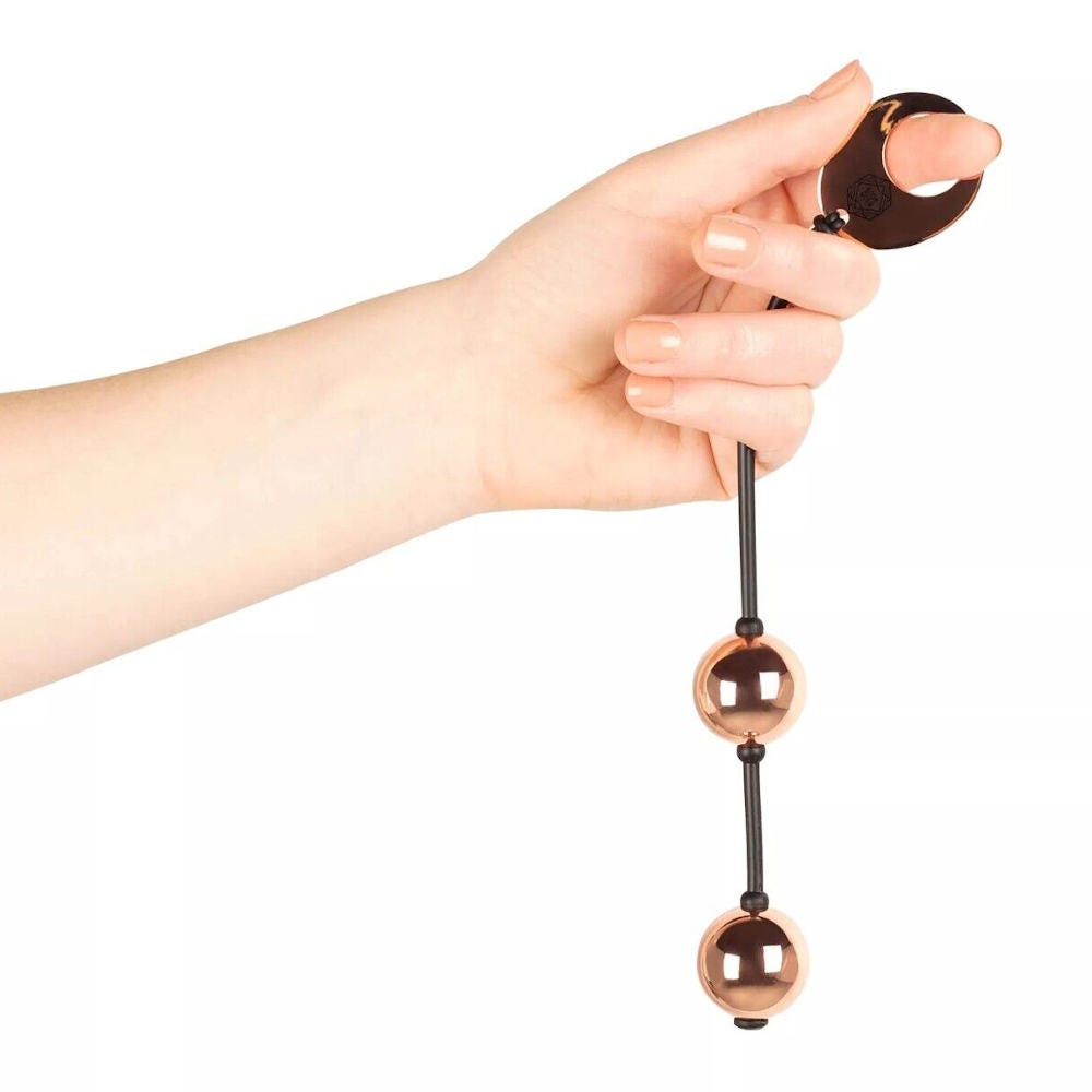 Rosy Gold Nouveau Kegel Balls