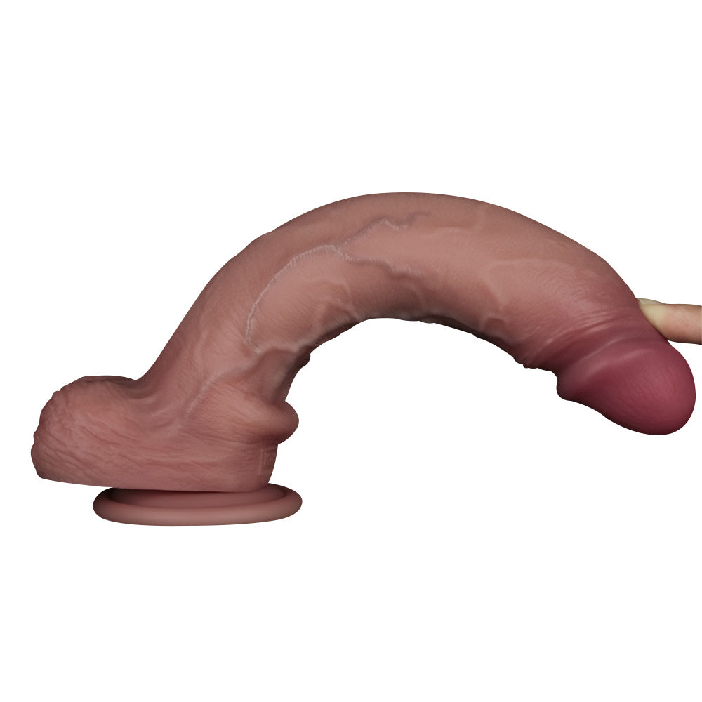 Lovetoy Sliding Skin Pro II Dual Layer 10 Inch Dong