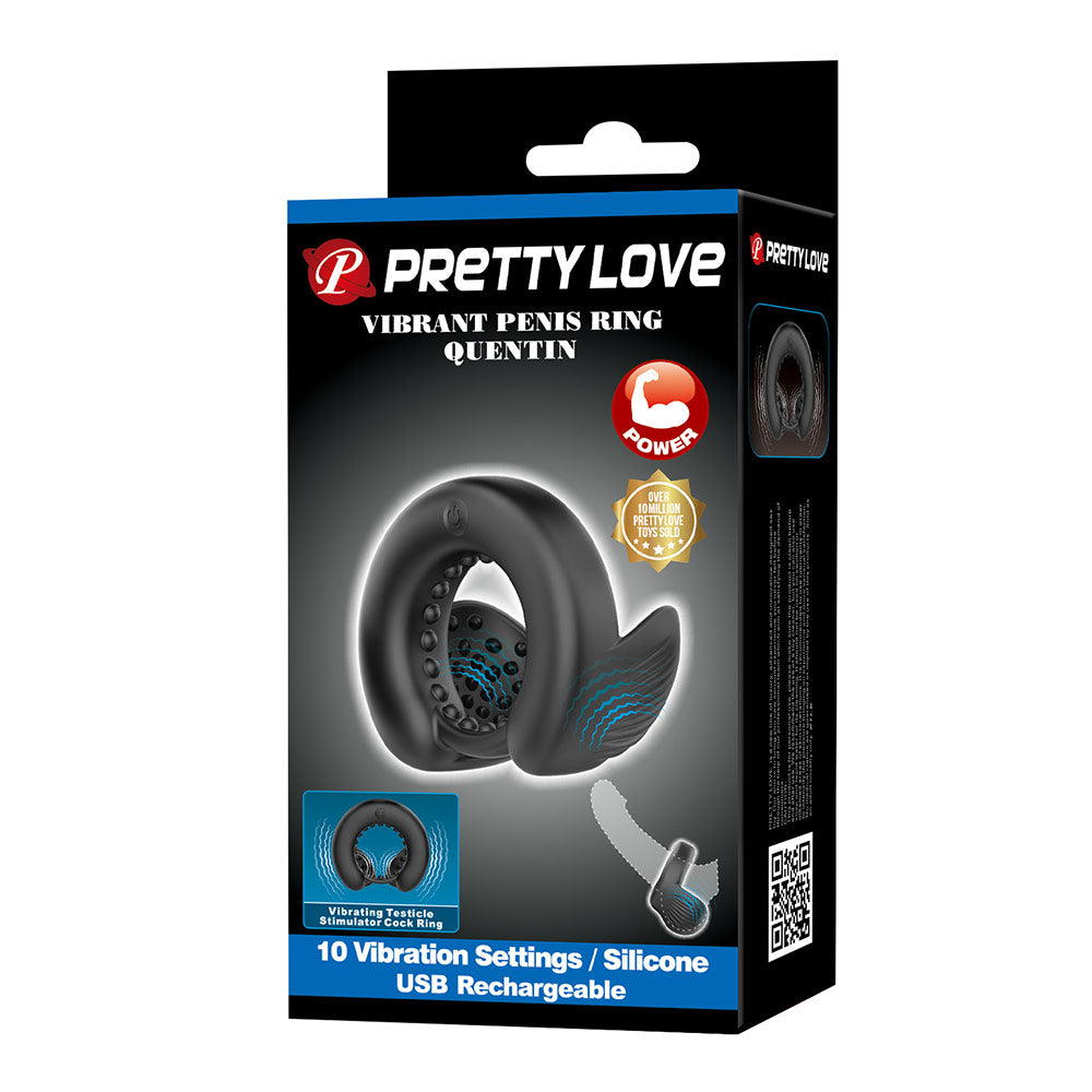 Pretty Love Quentin Vibrating Cock Ring