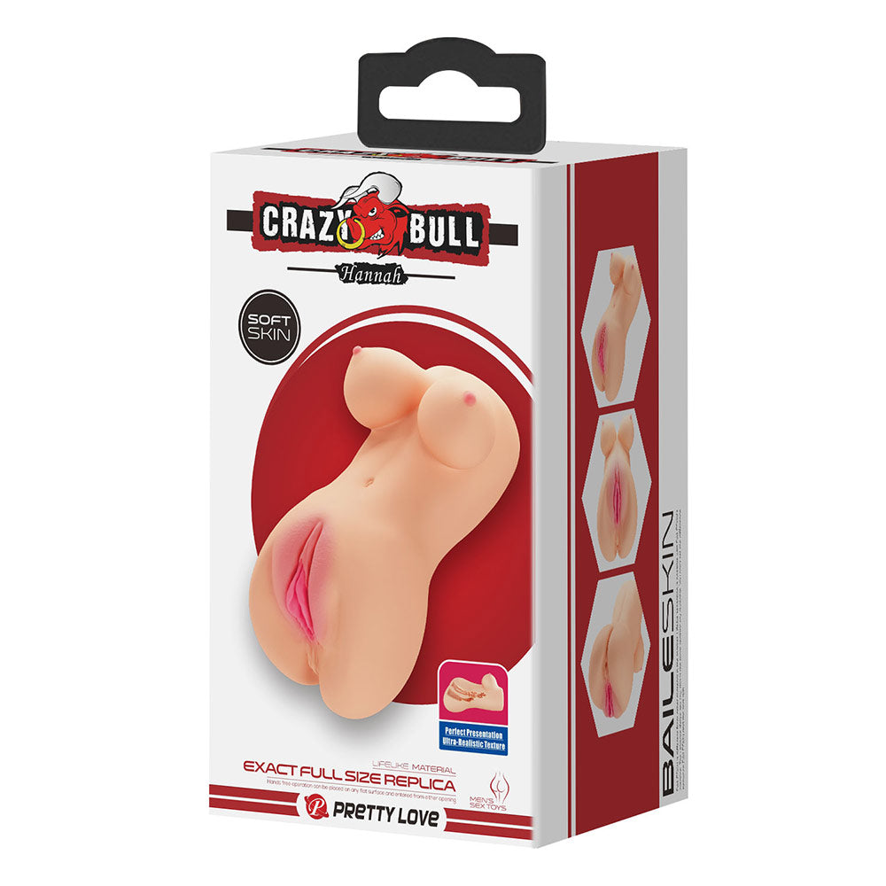 Crazy Bull Hannah Dual Entry Masturbator