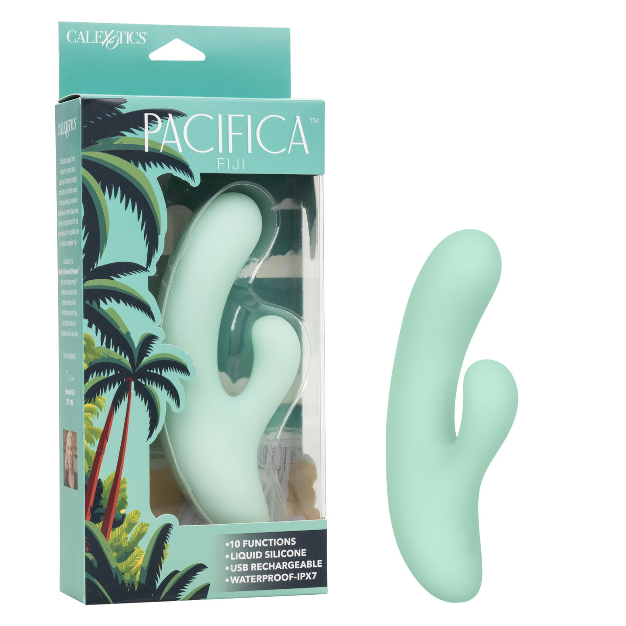CalExotics Pacifica Fiji Waterproof Rabbit Vibrator