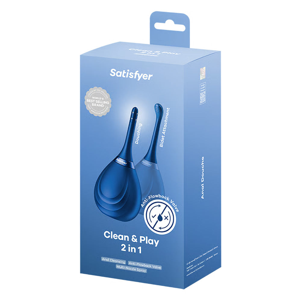 Satisfyer Clean & Play 2-in-1 Anal Douche