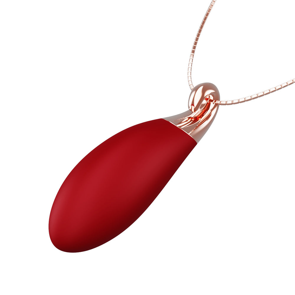 The Pleasure Company Ruby Vibrating Necklace