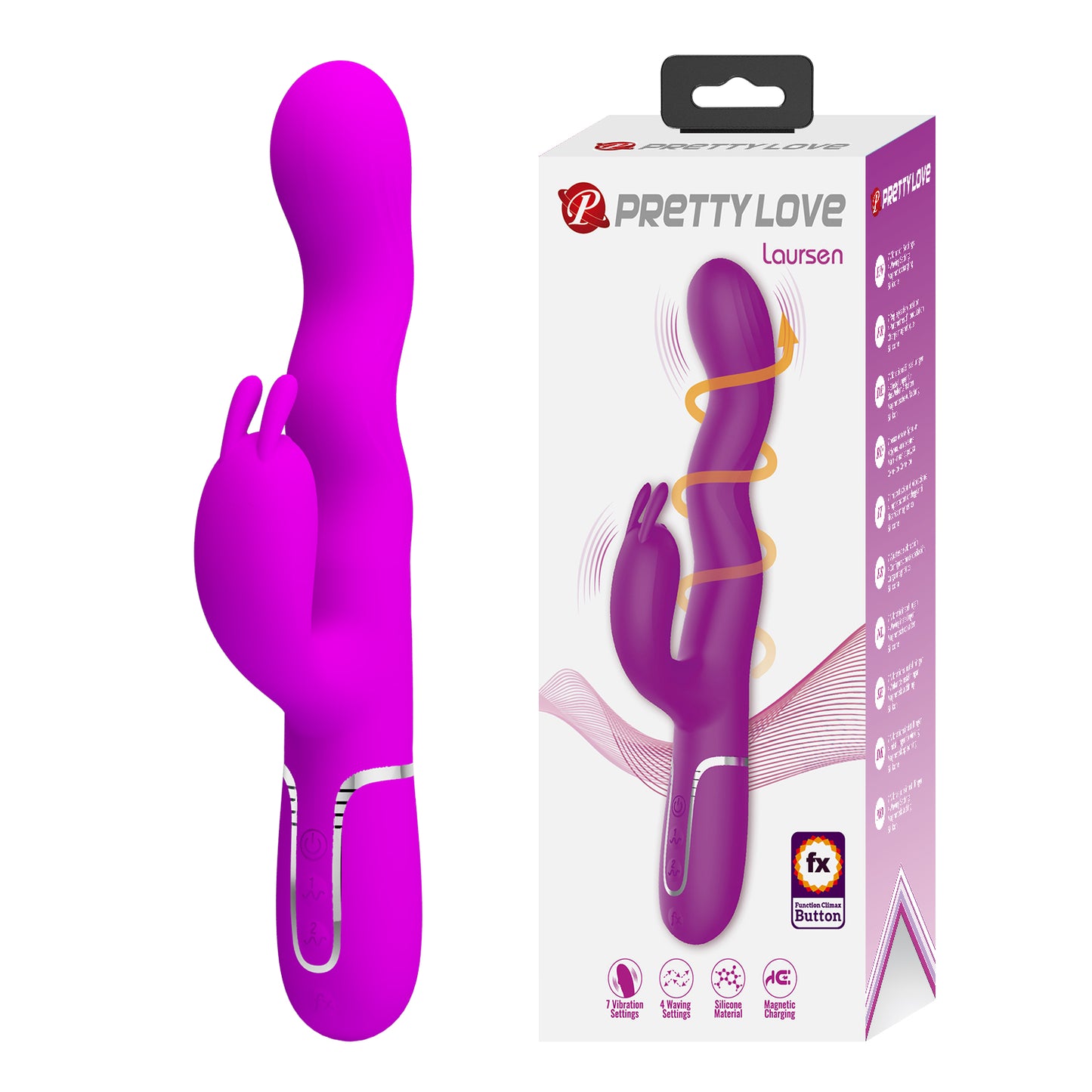 Pretty Love Laursen Wiggle Rabbit Vibrator