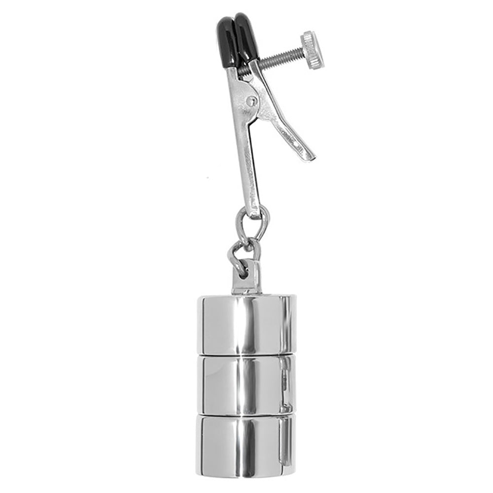 Shots Adjustable Nipple Clamps with Changeable Weights