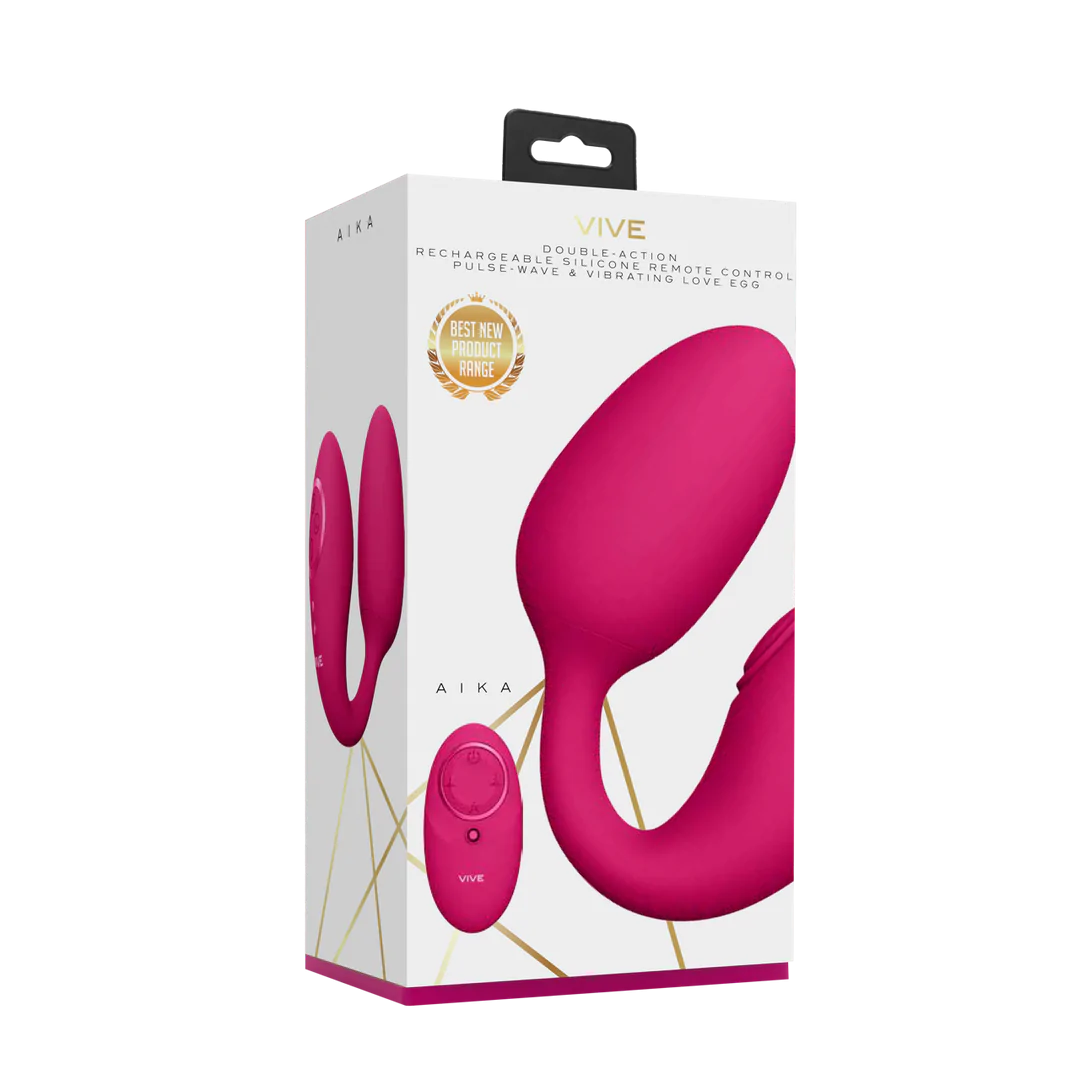 Vive Aika Pulse Wave Remote Controlled Pleasure Egg