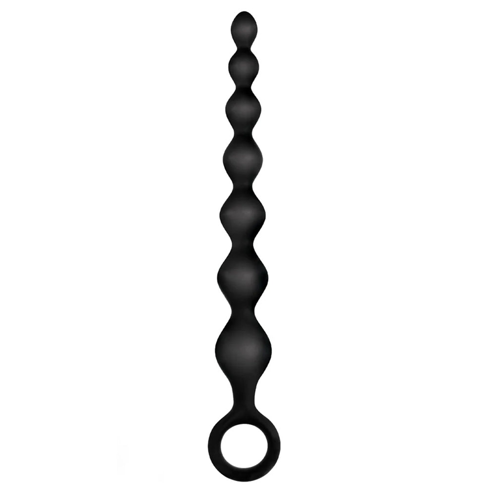 Excellent Power Arse Beads 7inch Ribbed Anal Beads