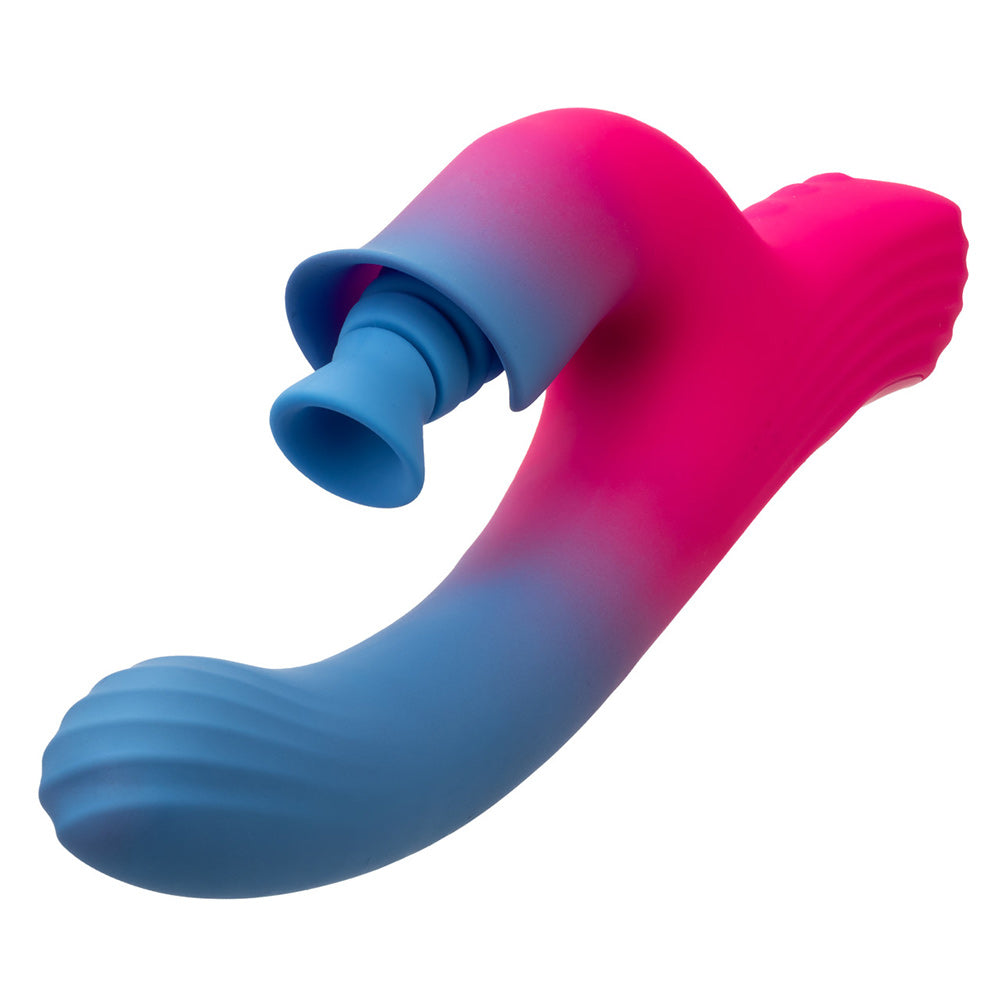 CalExotics Elation Dual Stimulator with Suction Rabbit Vibrator