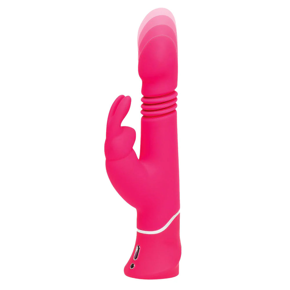 Happy Rabbit Thrusting Realistic Rabbit Vibrator Pink
