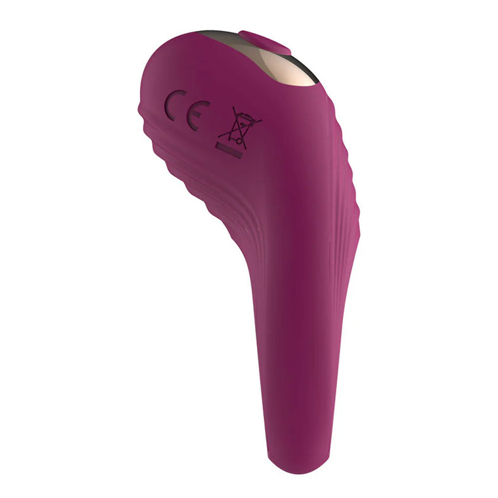 Passion Play Silicone Vibrating Ribbed Cock Ring