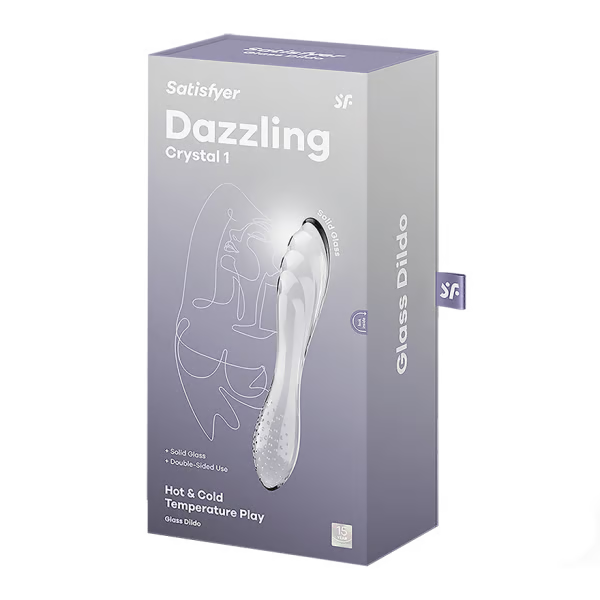 Satisfyer Dazzling Crystal 1 Glass Dildo