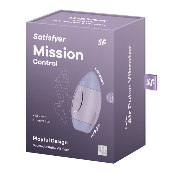 Satisfyer Mission Control Air Pulse Clitoral Stimulator
