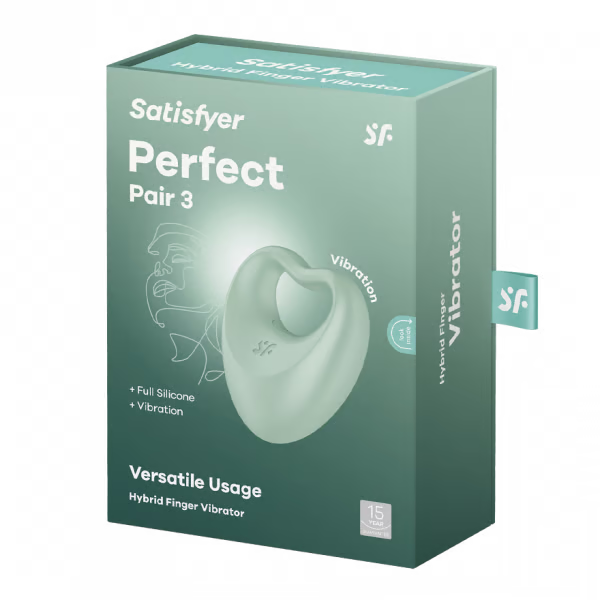 Satisfyer Perfect Pair 3 Hybrid Finger Vibrator & Cock Ring