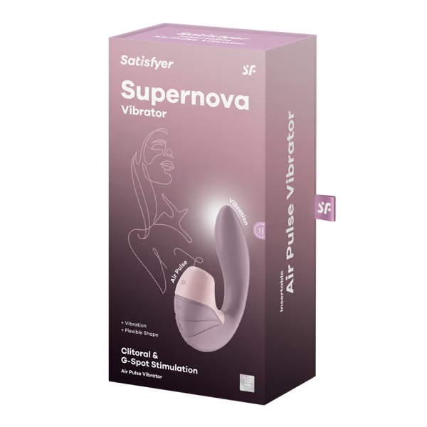 Satisfyer Supernova Old Rose Rabbit Vibrator