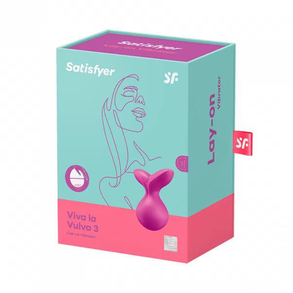 Satisfyer Viva La Vulva Lay-On Vibrator