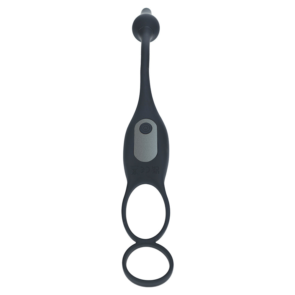 Shots LEVELZ Vibrating Prostate Stimulator with Cock & Ball Ring