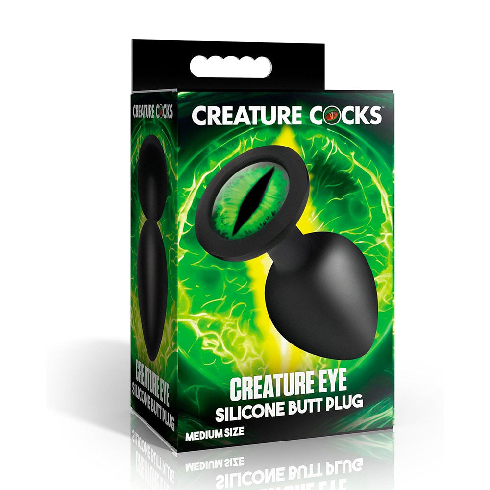 Creature Cocks Creature Eyes Green Eye Silicone Butt Plug Set