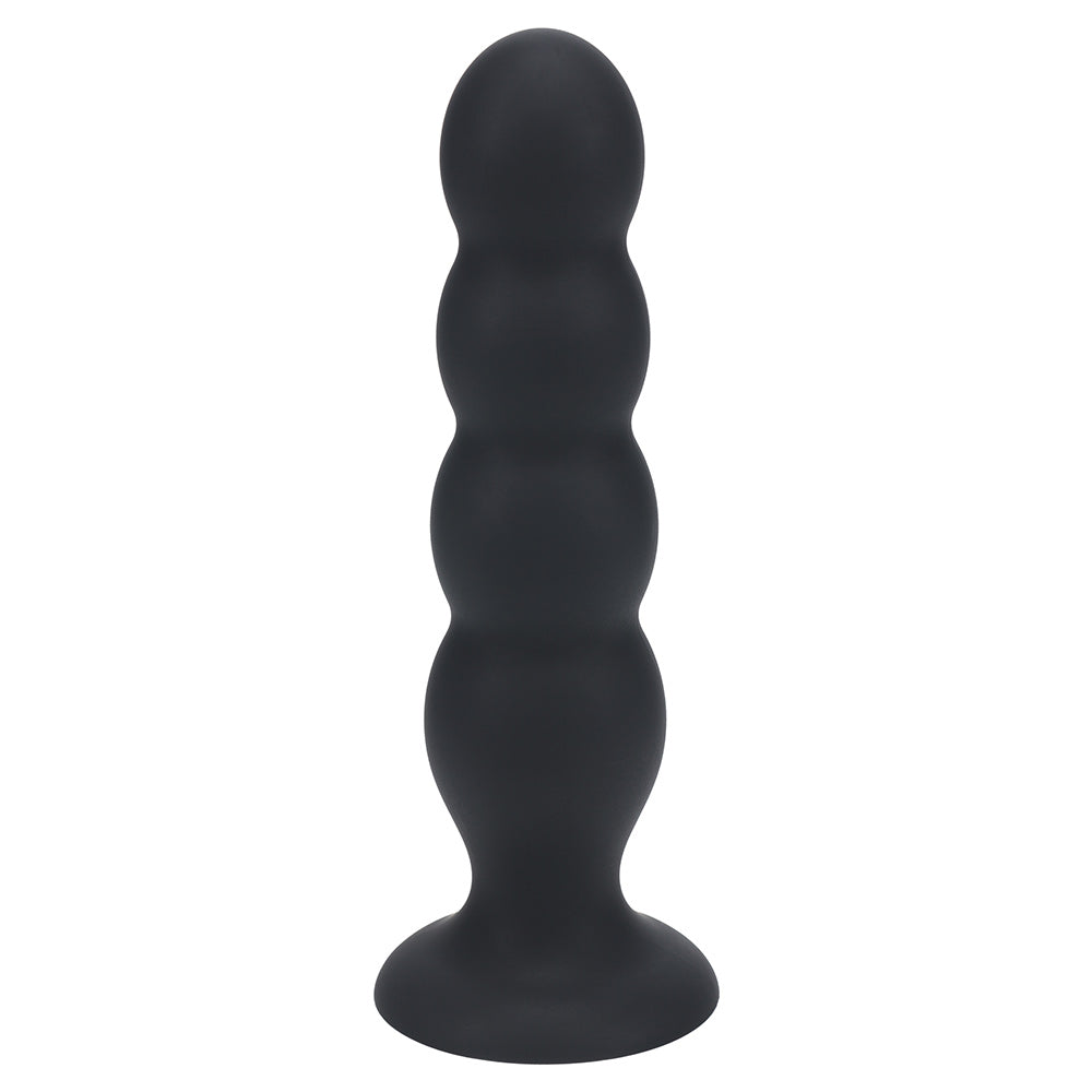 Shots LEVELZ Quad Rattle Liquid Silicone Anal Plug - X-Large