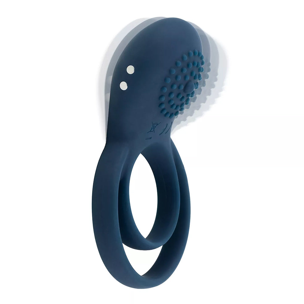 Boners Vibrating Double Cock Ring