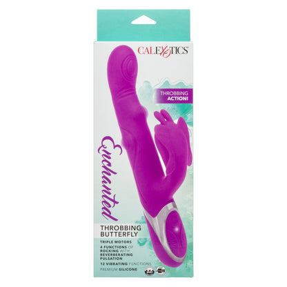 CalExotics Enchanted Throbbing Butterfly Rabbit Vibrator