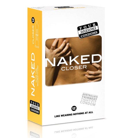 Four Seasons Naked Closer Condoms 12-Pack