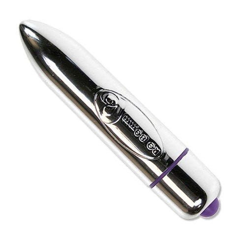 Rocks Off RO-80mm Ammunition for Love Bullet Vibe - Chrome