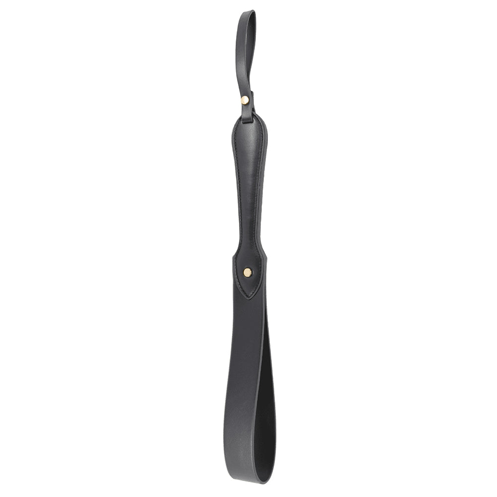 Love in Leather Clapper Paddle with Gold – Adultshop AU