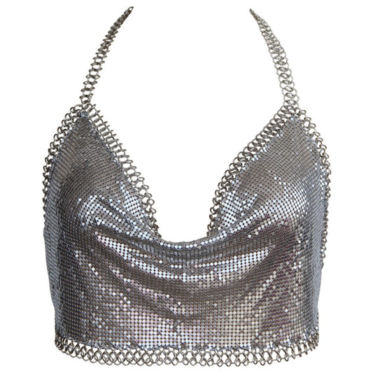 Love in Leather Muse Glowmesh Top