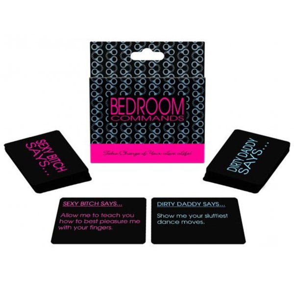 Bedroom Commands Card Game for Couples