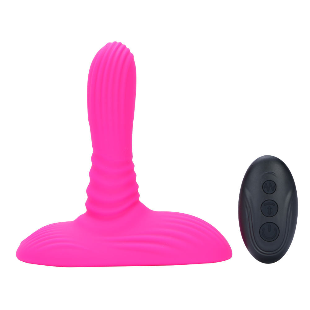 Maia Adira Remote Control Vibrating & Thrusting Dong