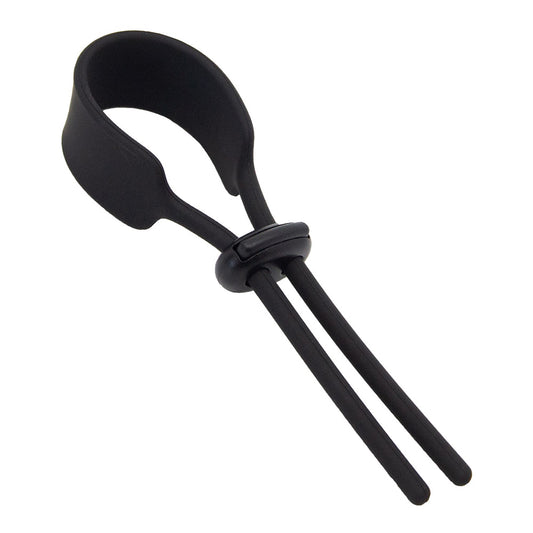 Love in Leather Thick Adjustable Lasso Cockring