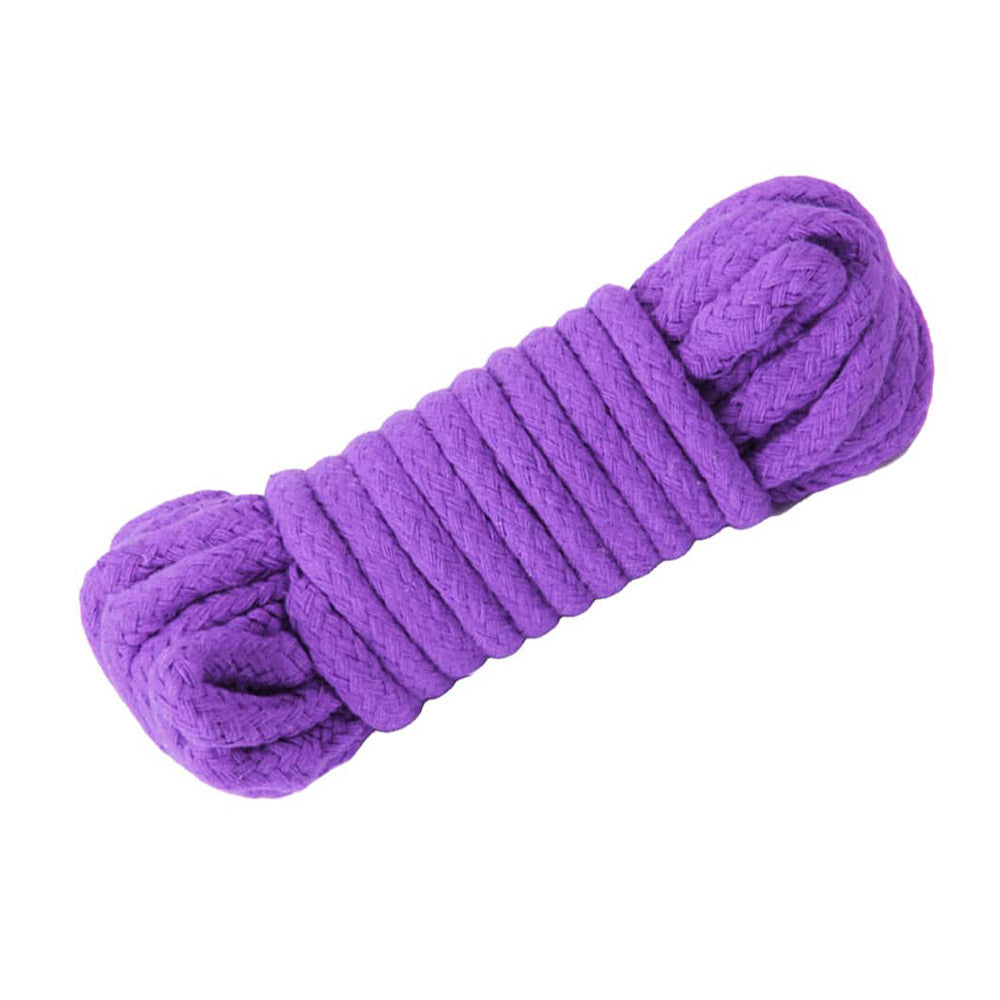 Love in Leather Cotton Bondage Rope