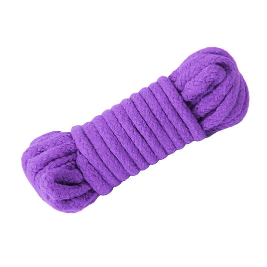 Love in Leather Cotton Bondage Rope
