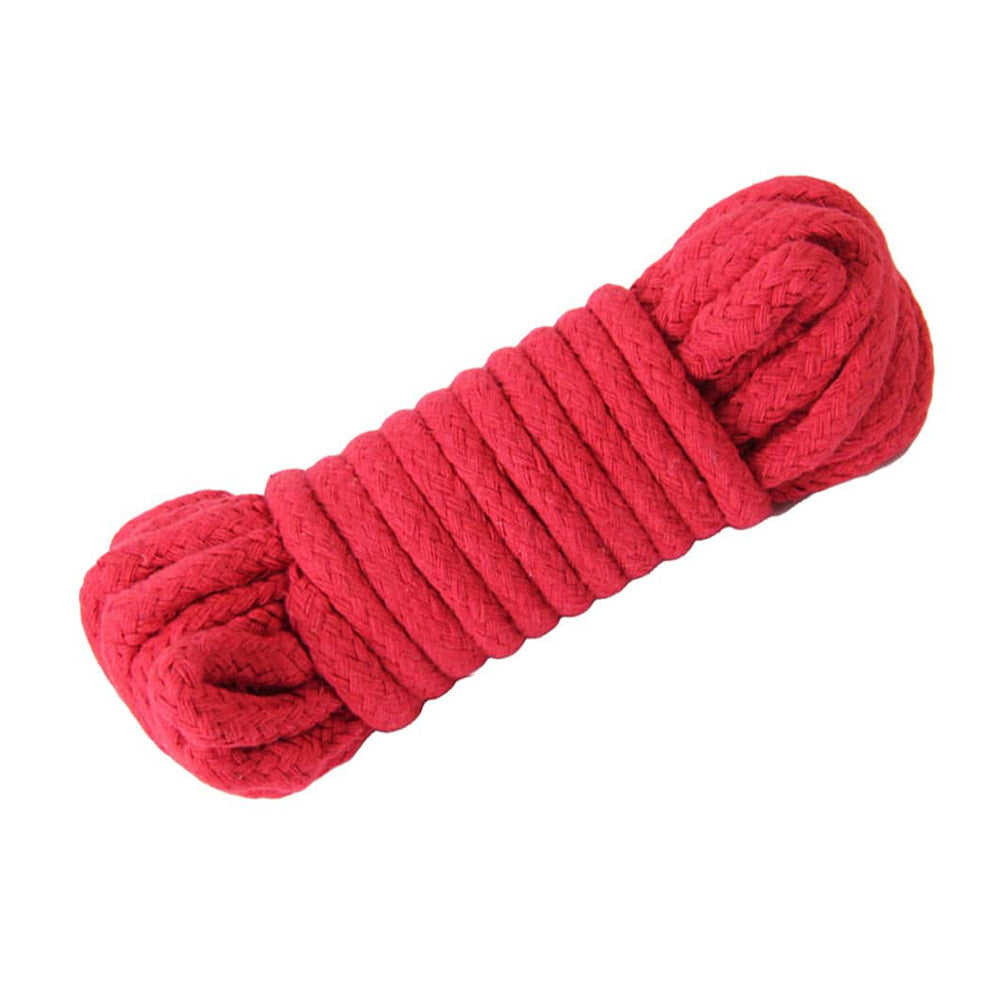 Love in Leather Cotton Bondage Rope