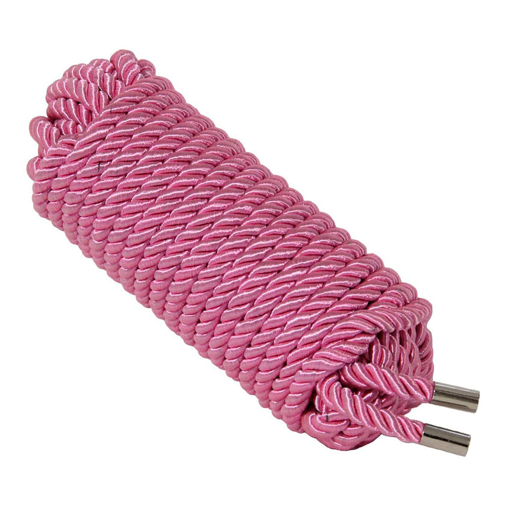Love in Leather Silky Bondage Rope 10m