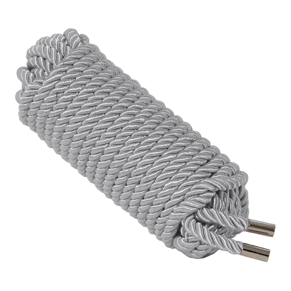 Love in Leather Silky Bondage Rope 10m
