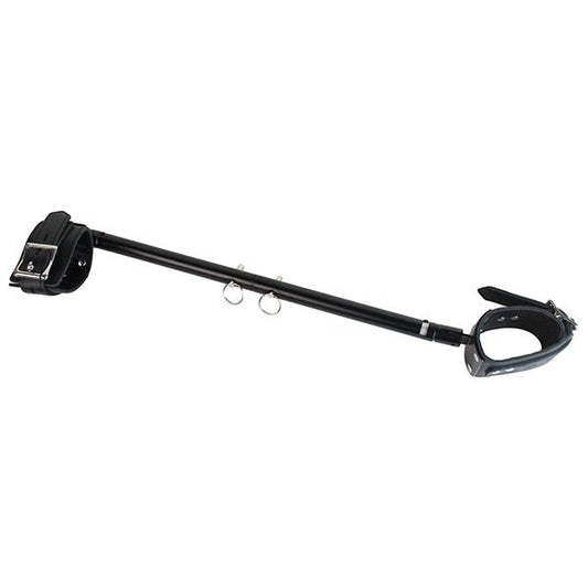 Love In Leather Adjustable Bar Shackle with Cuffs