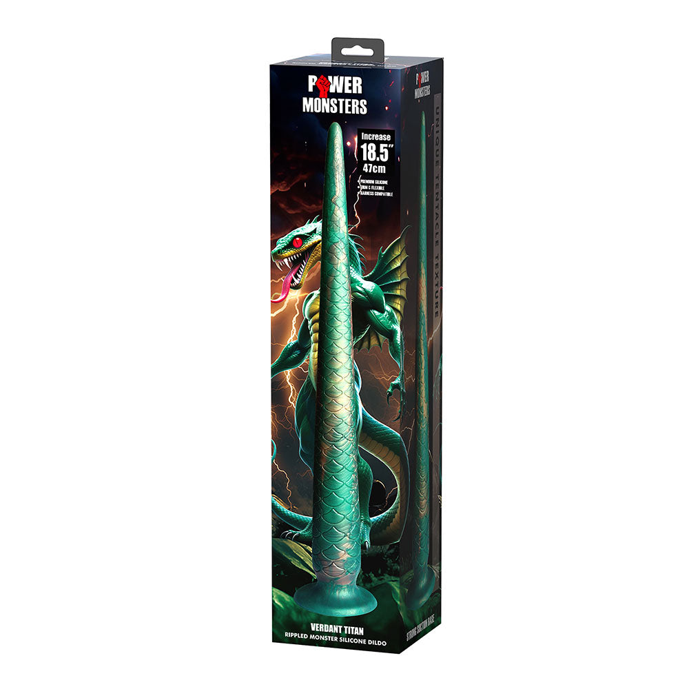 Power Monsters Verdant Titan Reptile Dildo
